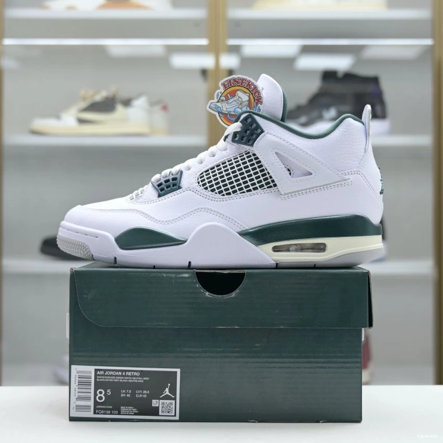 4 Oxidized Air Jordan Green 0807